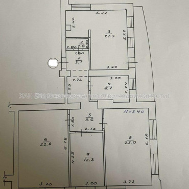 Продам квартиру, Евгения Енина ул. , 3  ком., 103 м², капитальный ремонт 