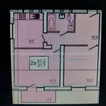 Продам квартиру, Непокоренных ул. , 2 кім., 61.30 м², без внутренних работ 