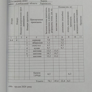 Продам квартиру, Аэрофлотская ул. , 3 кім., 75 м², косметический ремонт 