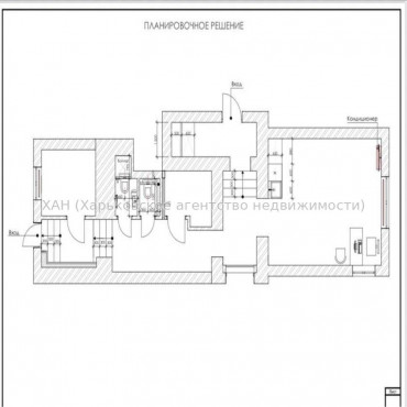 Продам квартиру, Крымская ул. , 2 кім., 57 м², без внутренних работ 