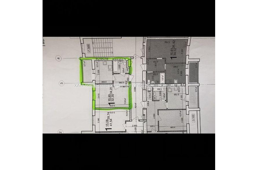 Продам квартиру, Шевченковский пер. , 1  ком., 34 м², без внутренних работ 