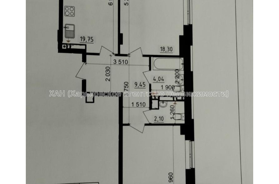 Продам квартиру, Буковый пер. , д. 4 , 2  ком., 76.17 м²