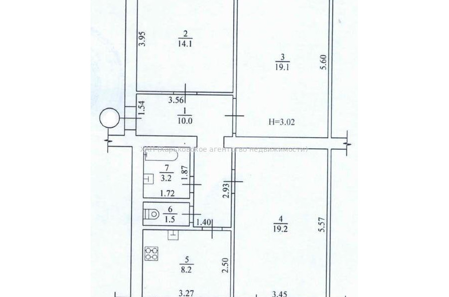 Продам квартиру, Трускавецкая ул. , 3 кім., 75 м², косметический ремонт 
