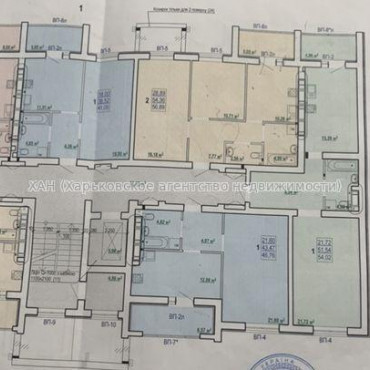 Продам квартиру, Полтавский Шлях ул. , 1  ком., 47 м², без отделочных работ 