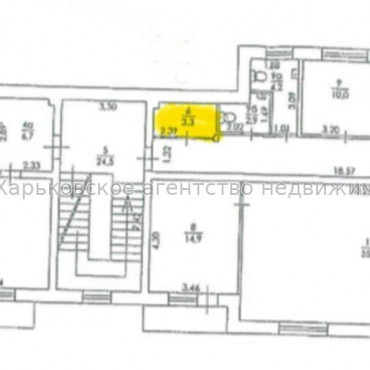 Сдам нежилую недвижимость, офис в офисном центре , 7  ком., 252 м², косметический ремонт 