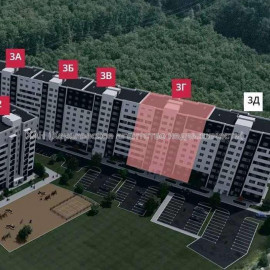 Продам квартиру, Победы просп. , 1 кім., 38 м², без внутренних работ