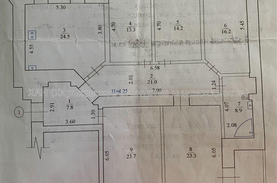 Продам квартиру, Черноглазовская ул. , 5 кім., 155 м², капитальный ремонт 