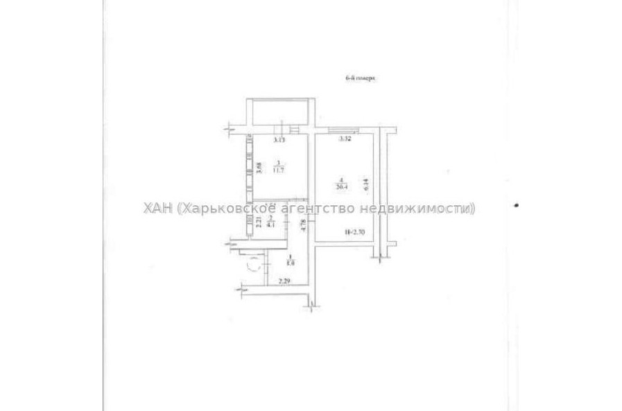 Продам квартиру, Елизаветинская ул. , 1  ком., 46 м², без внутренних работ 