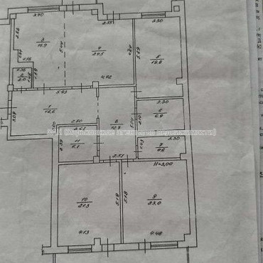 Продам квартиру, Кузнечная ул. , 4 кім., 167 м², без отделочных работ 