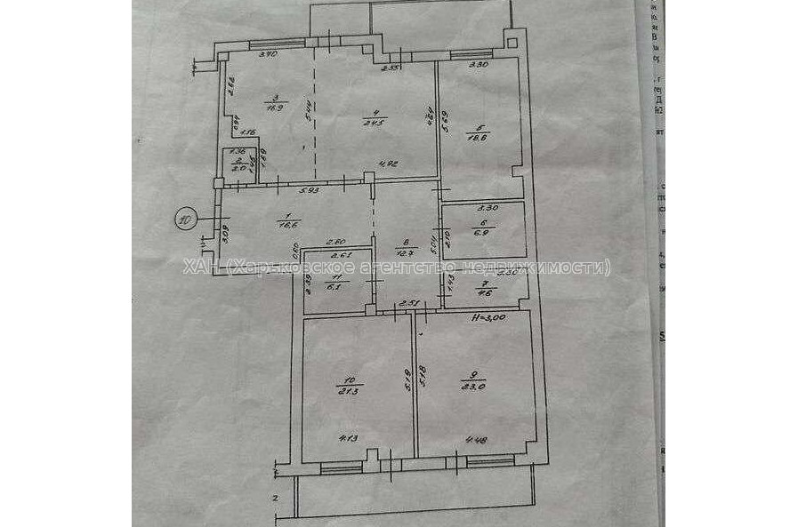 Продам квартиру, Кузнечная ул. , 4 кім., 167 м², без отделочных работ 