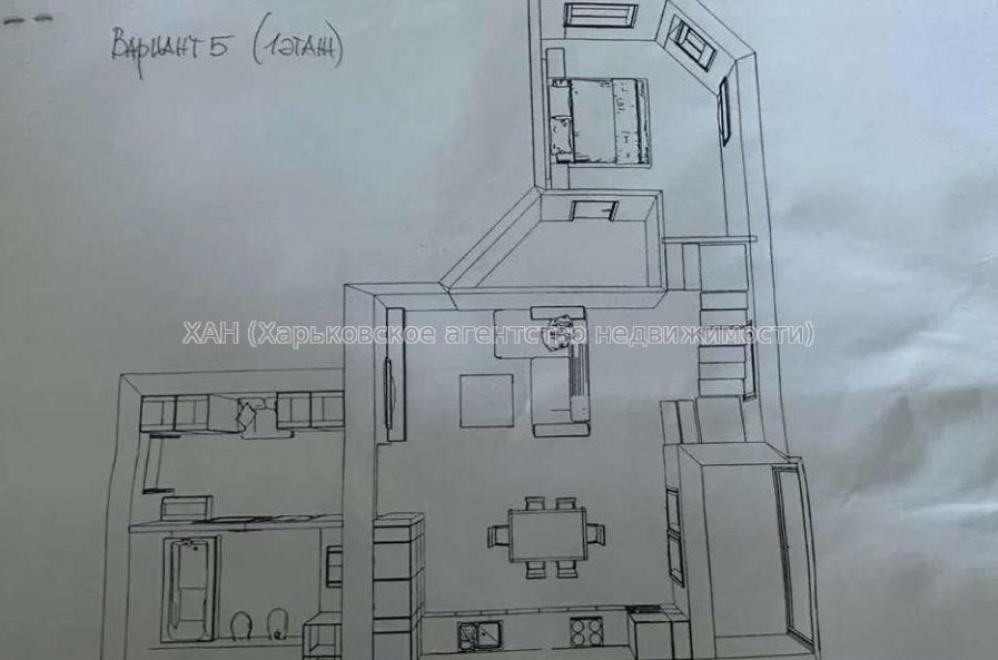 Продам квартиру, Лисаветинская ул. , 4 кім., 145 м², без внутренних работ 