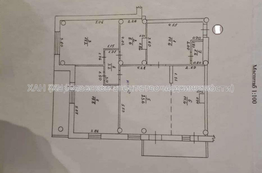Продам квартиру, Белогорская ул. , 3  ком., 107 м², без отделочных работ 