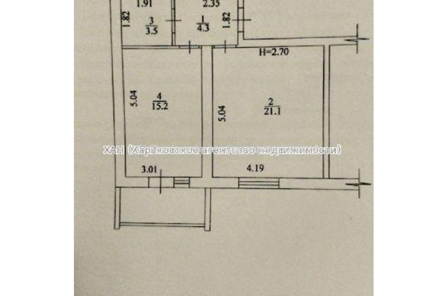 Продам квартиру, Ньютона ул. , 1 кім., 46 м², евроремонт 