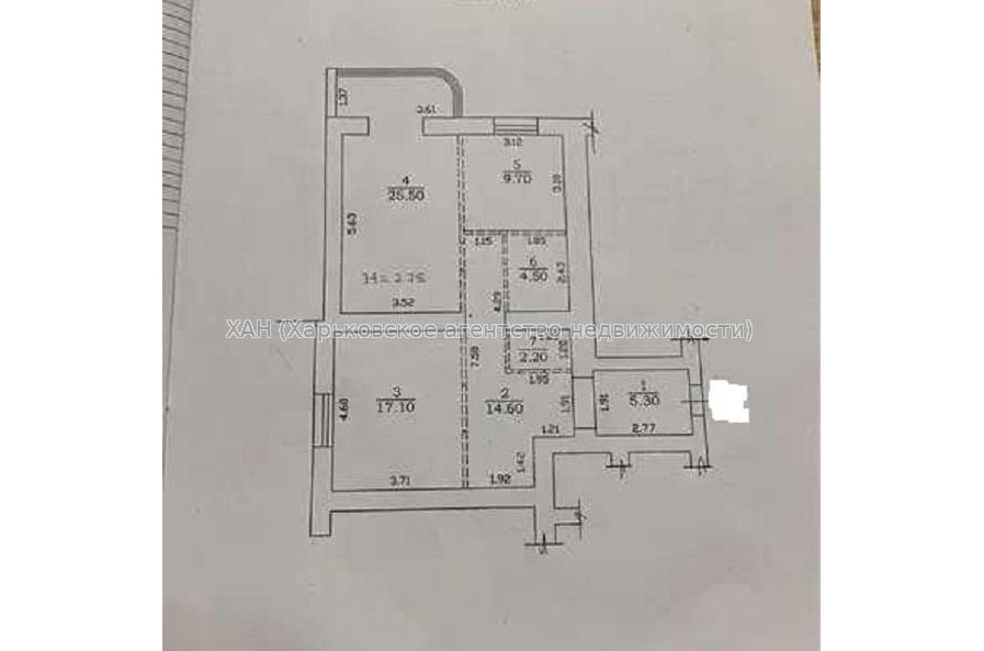 Продам квартиру, Родниковая ул. , 2 кім., 79 м², без внутренних работ 