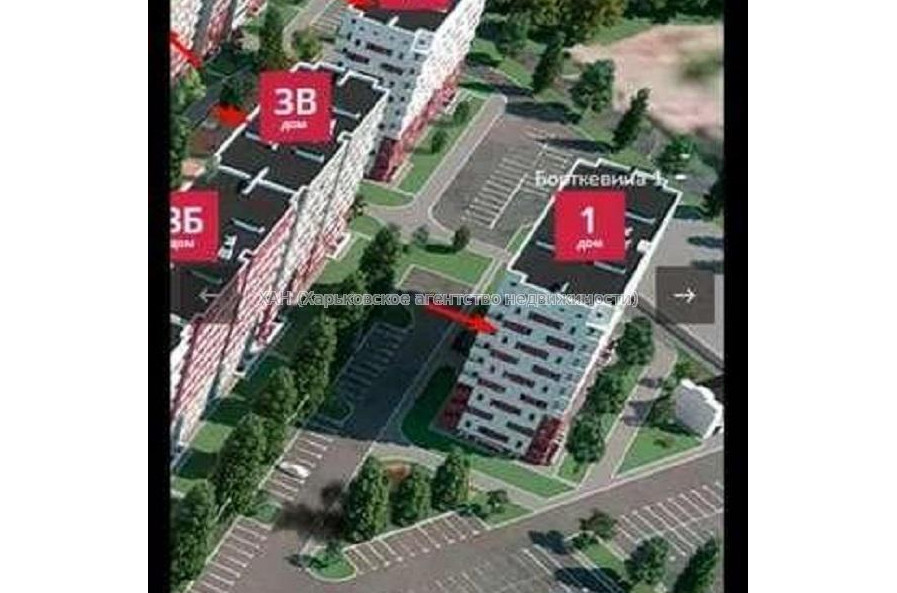 Продам квартиру, Шевченко ул. , 1  ком., 37 м², без внутренних работ 