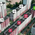 Продам квартиру, Борткевича ул. , 1  ком., 37 м², без внутренних работ 