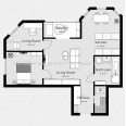 Продам квартиру, Профессорская ул. , 2  ком., 67 м², без отделочных работ 