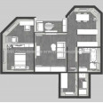 Продам квартиру, Профессорская ул. , 2  ком., 67 м², без отделочных работ 