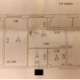 Продам квартиру, Домостроительная ул. , 1 кім., 46 м², без отделочных работ 
