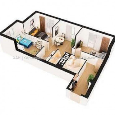 Продам квартиру, Полтавский Шлях ул. , 3 кім., 78 м², без внутренних работ  - фото 3 Продам квартиру, Полтавский Шлях ул. , 3 кім., 78 м², без внутренних работ