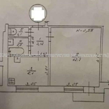 Продам квартиру, Болградская ул. , 1 кім., 27 м², косметический ремонт 