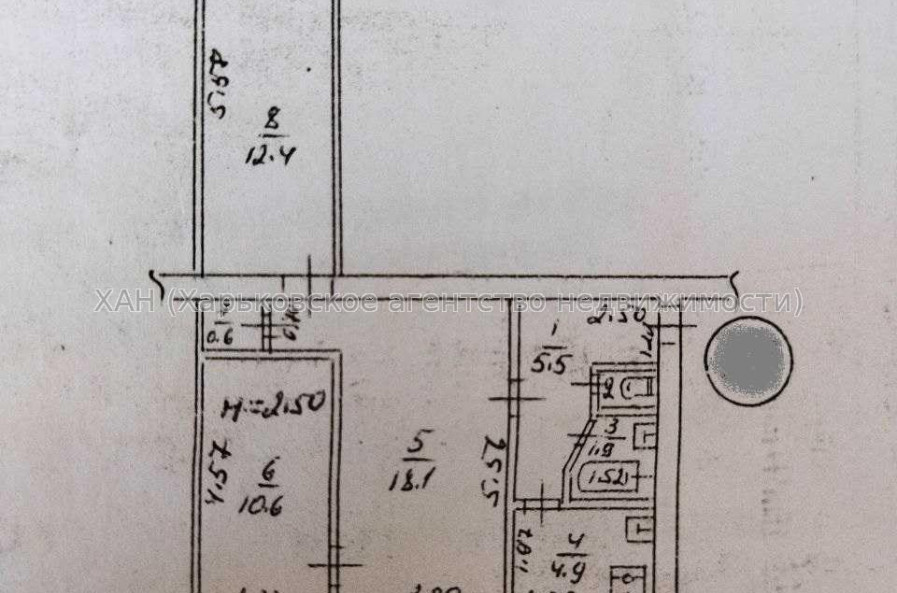 Продам квартиру, Александра Олеся ул. , 3 кім., 56 м², косметический ремонт 